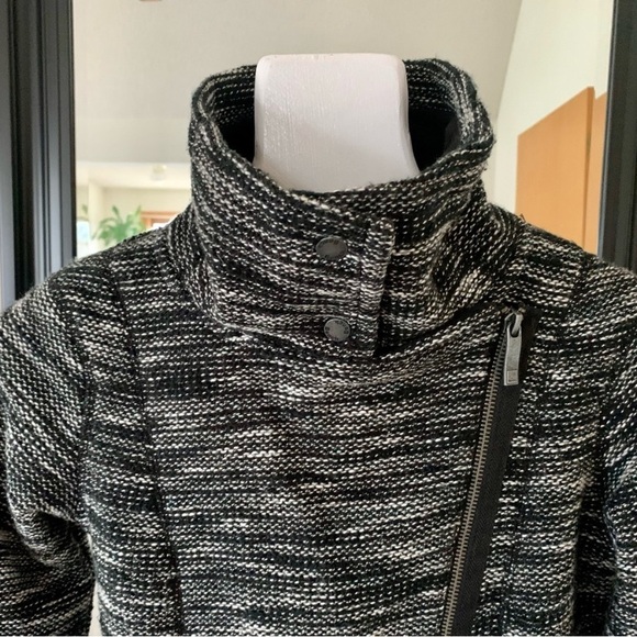 Black and white Bench Athletic Jacket - Picture 3 of 7